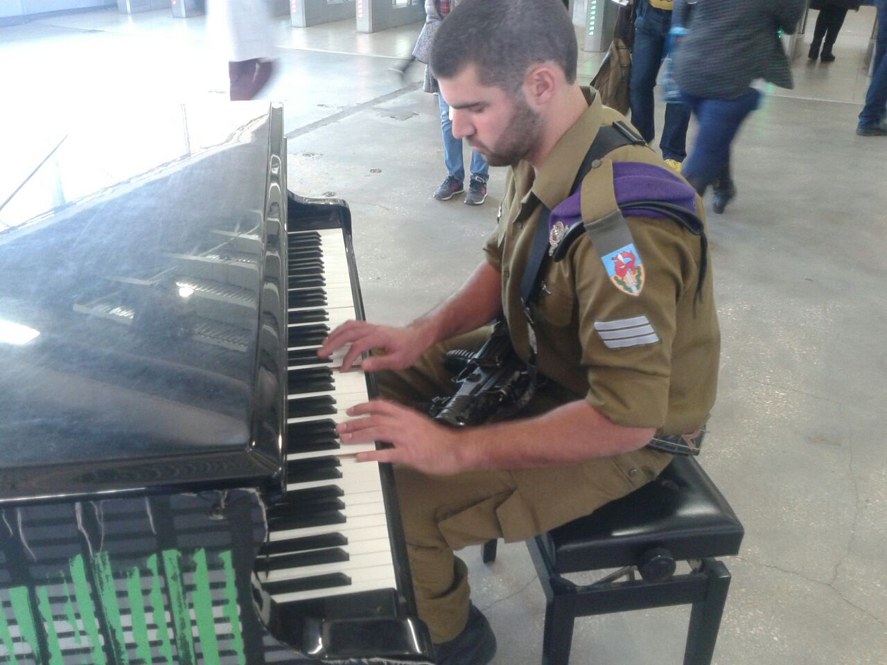SOldier piano